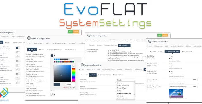 EvoFLAT SystemSettings