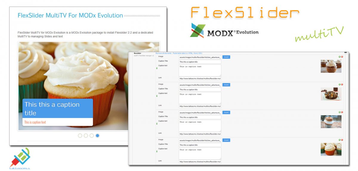 FlexSlider MultiTV for MODx Evolution