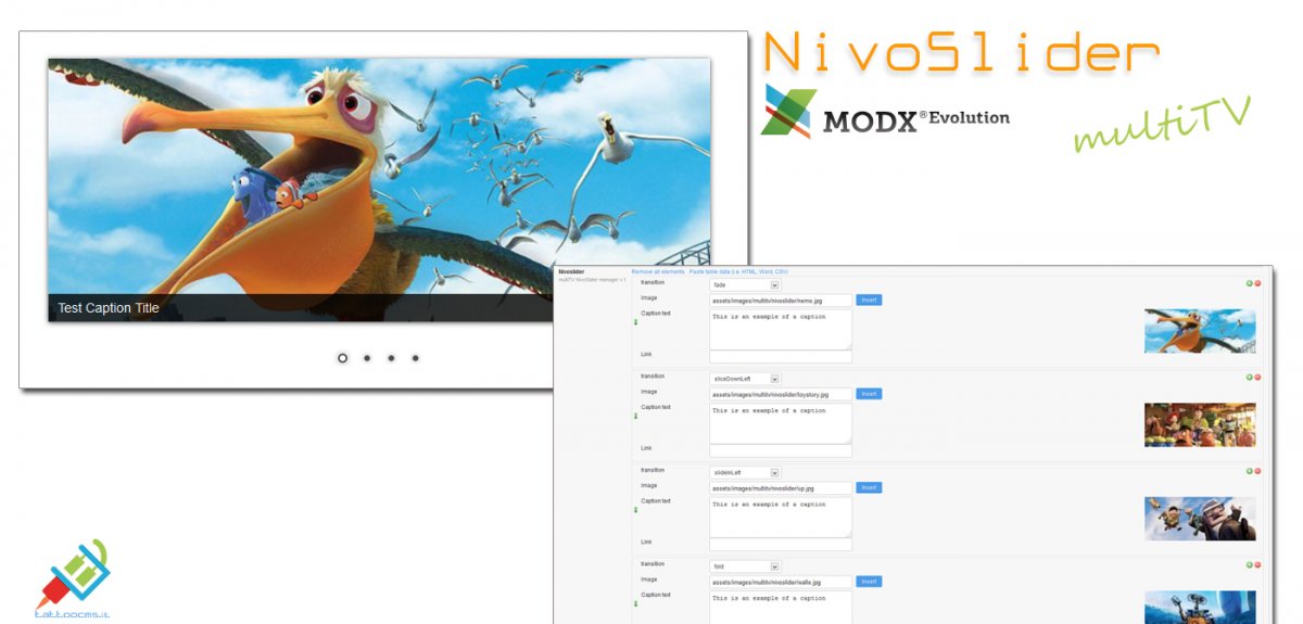 NivoSlider MultiTV for MODx Evolution