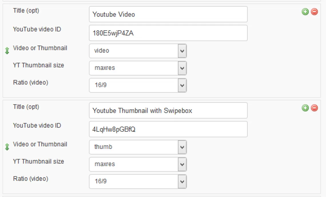 youtube multitv fields