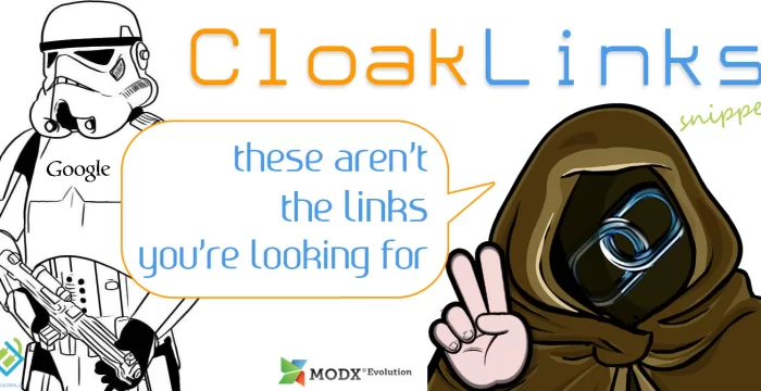 CloakLinks snippet for Evolution CMS