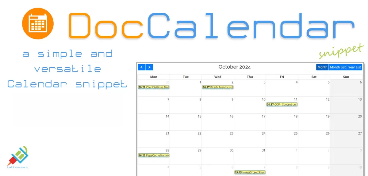 DocCalendar